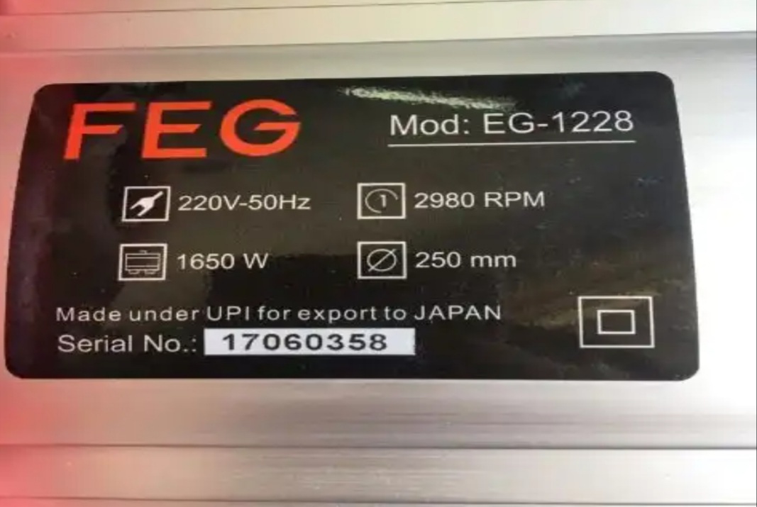 [HCM]Máy cắt góc FEG EG-1228