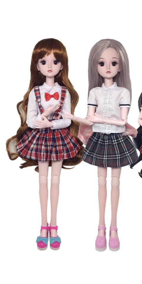 Đầm búp bê 60cm - 2 cái
