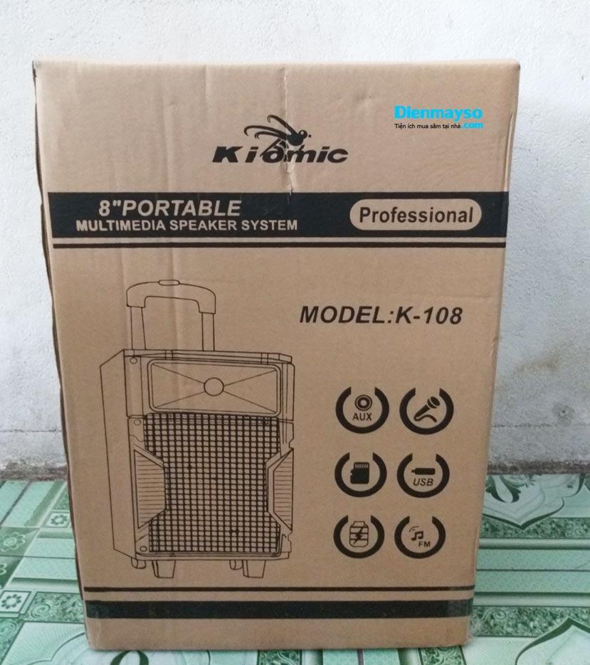 Loa kéo Karaoke Kiomic K108