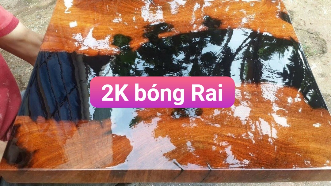 Sơn bóng 2K RAi (bộ 1kg)