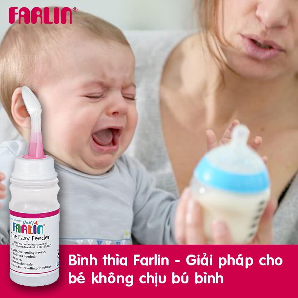 Bình Thìa Ăn Dặm VT Farlin 150ml