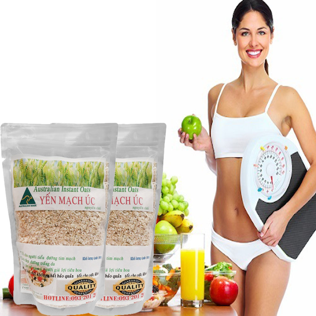 [HCM]2kg yến mạch úc