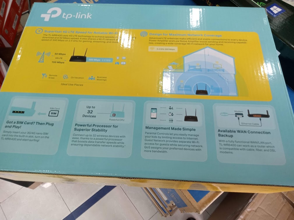 Bộ phát wifi 4G TP-Link MR6400