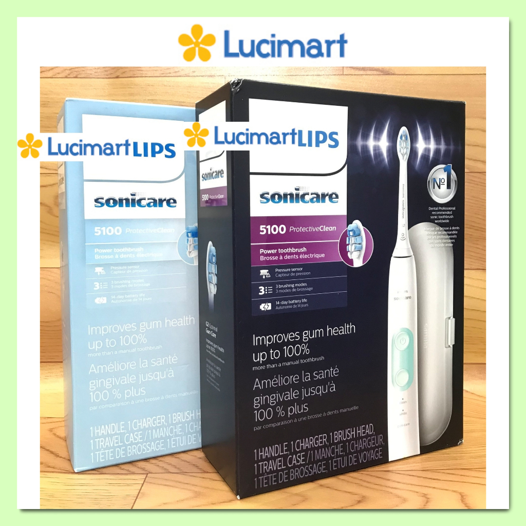 Bàn chải điện Phi.lips Sonicare 4300, PerfectClean, Optimal Clean, 6100 [Hàng Mỹ]