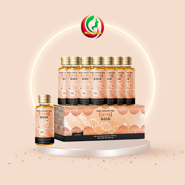 [HCM] 01 hộp Collagen Adiva Gold (14 lọ/ hộp)