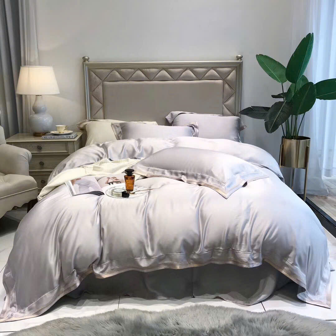 (💥XẢ HẾT, RẺ LỖ VỐN) SET 4 MÓN LỤA SATEEN/ TENCEL100s CAO CẤP SIÊU MỊN MÁT NHẬP KHẨU CAO CẤP