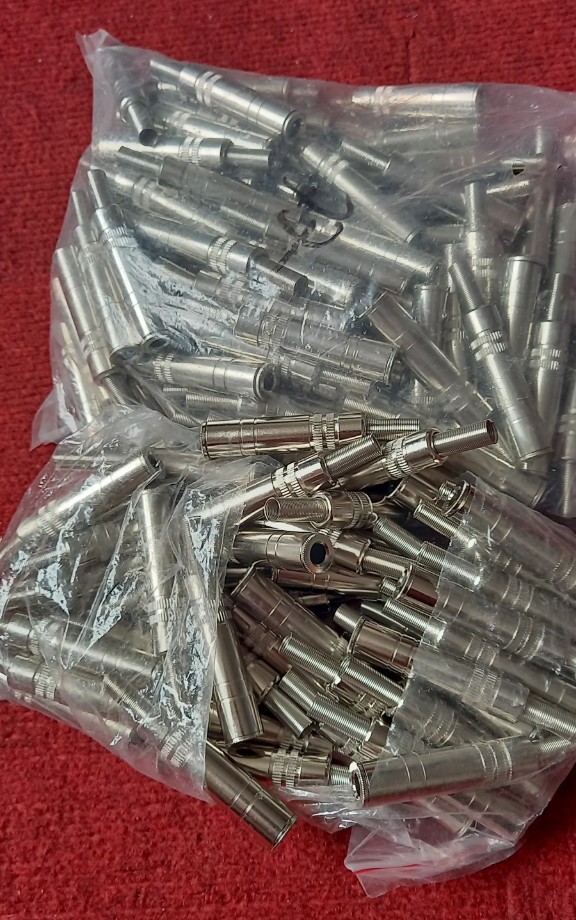 Jack 6 ly 6.5mm cái tự hàn  Stereo/mono