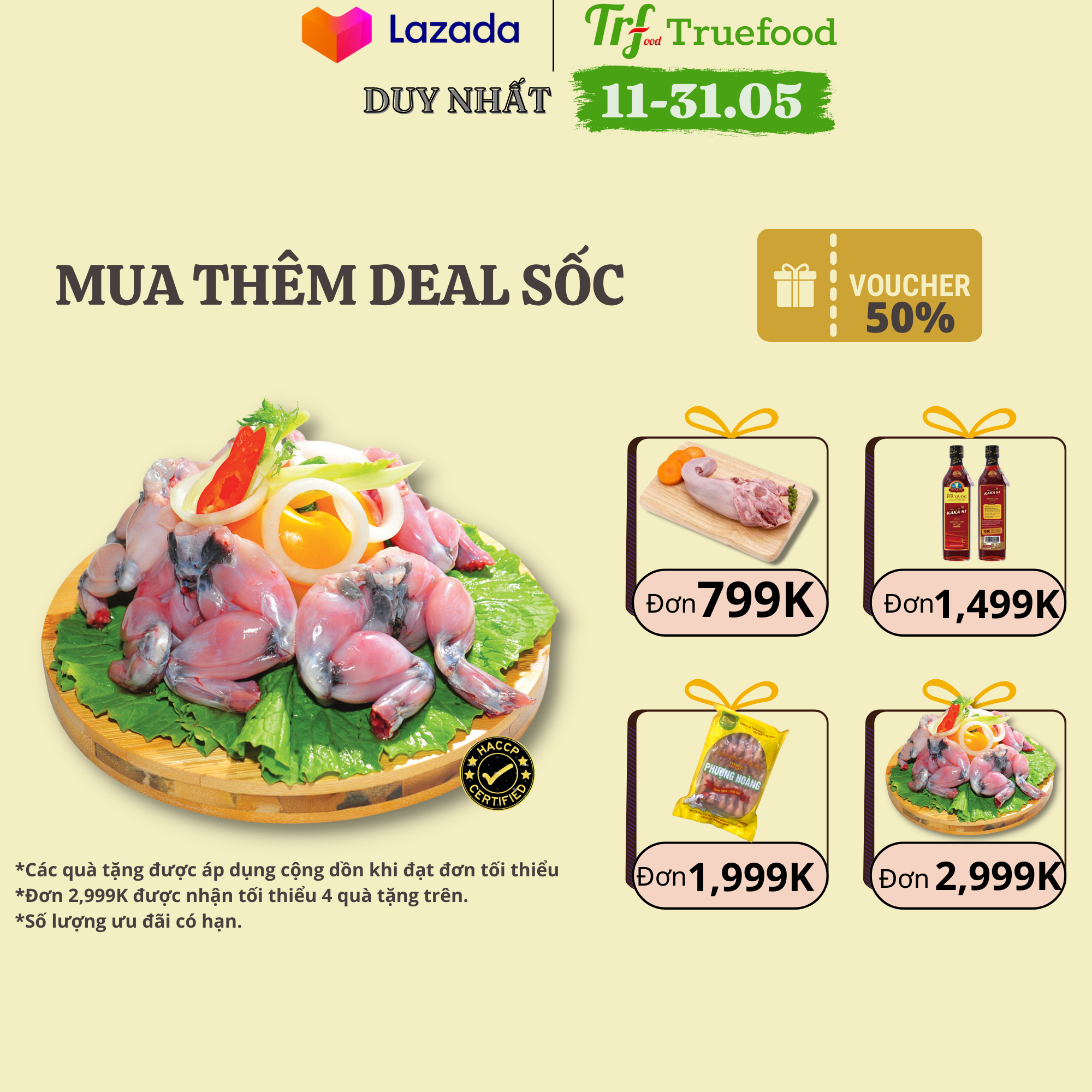 Đùi ếch 500g mua là tặng quà [HN giao hỏa tốc]