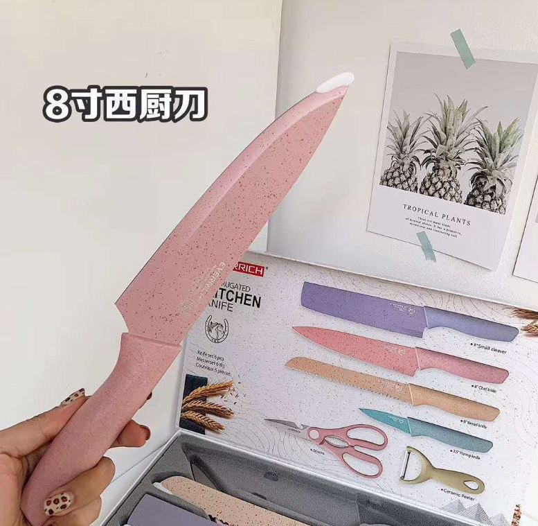 Bộ dao kéo kháng khuẩn 6 món [ Hàng đẹp ]