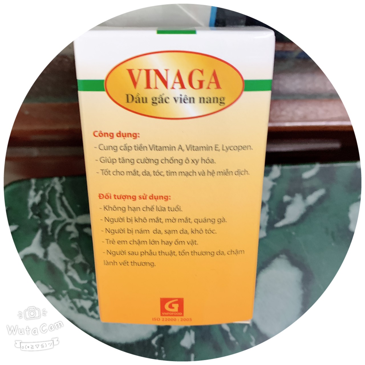DẦU GẤC VINAGA lọ 100 viên