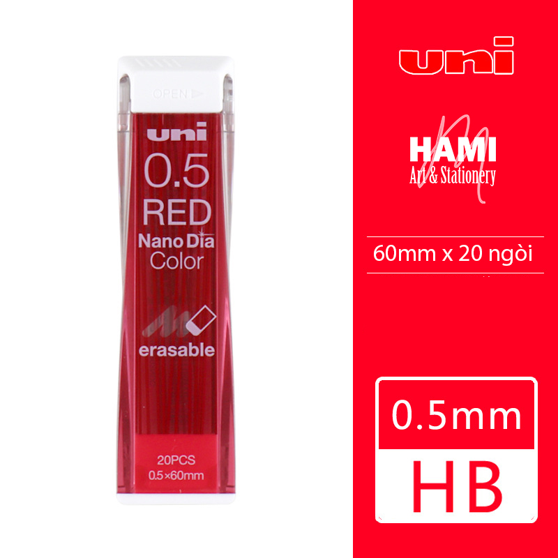 Ruột ngòi chì bấm nhiều Màu UNI Color 05
