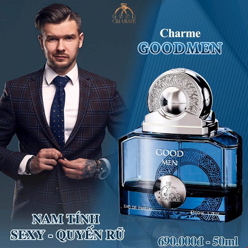 Nước hoa nam Good Men xanh 50ml (xử lý mã)