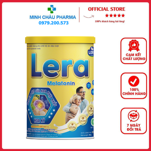 Sữa hỗ trợ ngủ ngon Lera 450g – Sữa non cao cấp cải thiện giấc ngủ