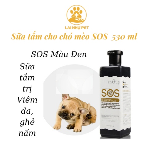 Sữa tắm chó mèo - Sữa Tắm SOS 530ml