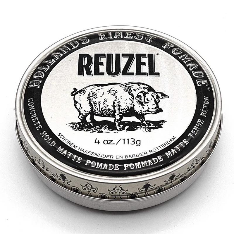 Sáp reuzel concrete hold matte giữ nếp cứng không bóng