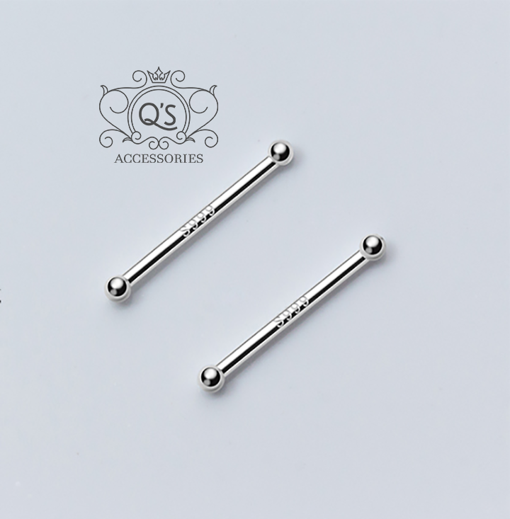 BASIC Silver Stud Earrings