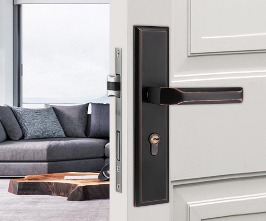 Khóa cửa tay gạt hợp kim Canadi MS 27