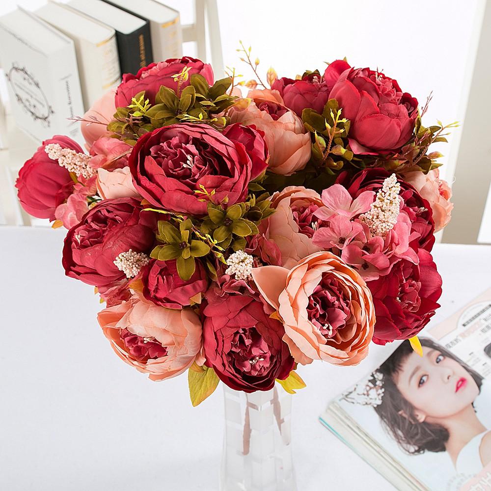 Hoa Giả - Chùm Mẫu Đơn Paeonia Cao Cấp