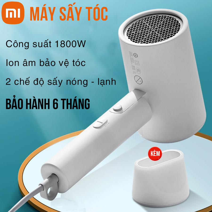 Máy Sấy Tóc Xiaomi Showsee 2 Chiều Nóng Lạnh Bổ Sung Ion Âm 1800w Tạo Kiểu