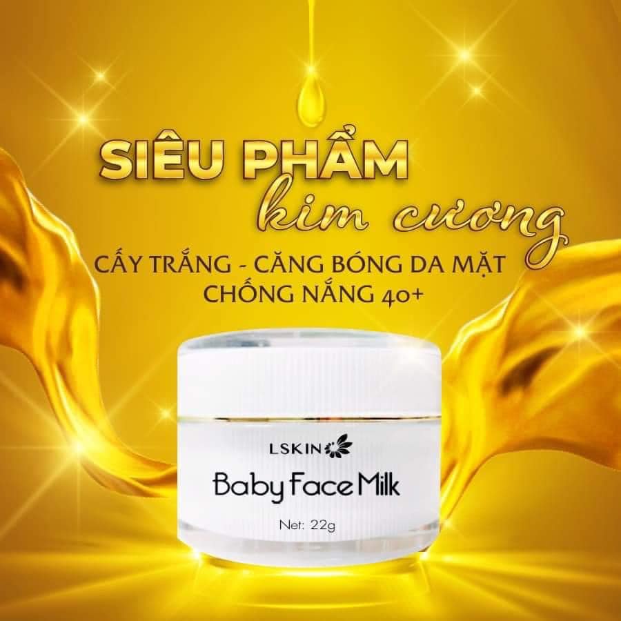 baby face cấy trắng