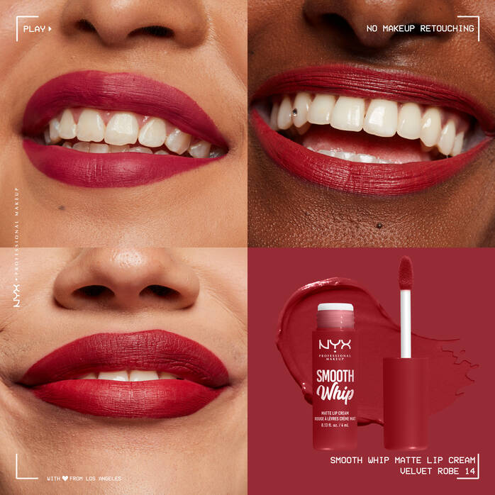Son kem lì NYX Smooth Whip Matte lip cream