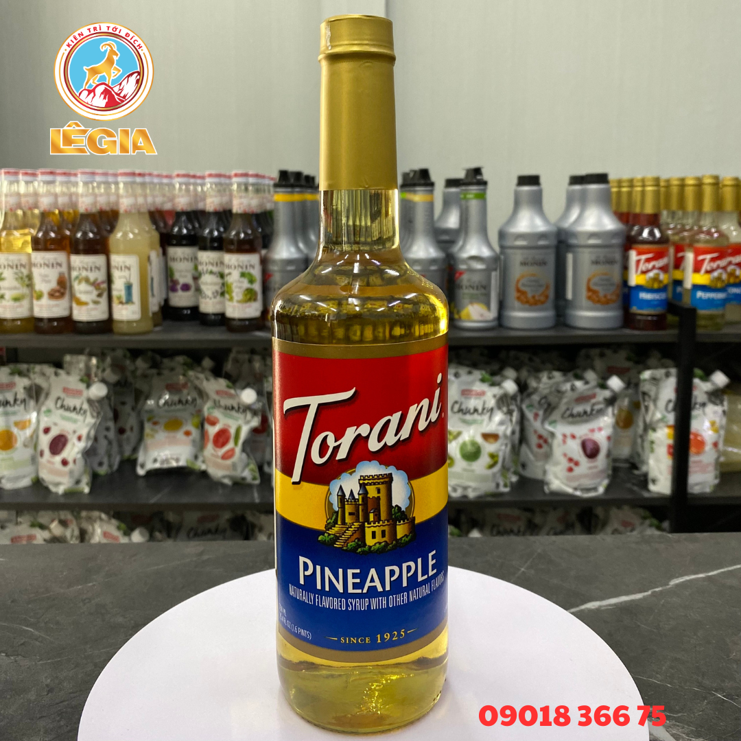 Siro torani dứa 750ml - torani pineapple syrup