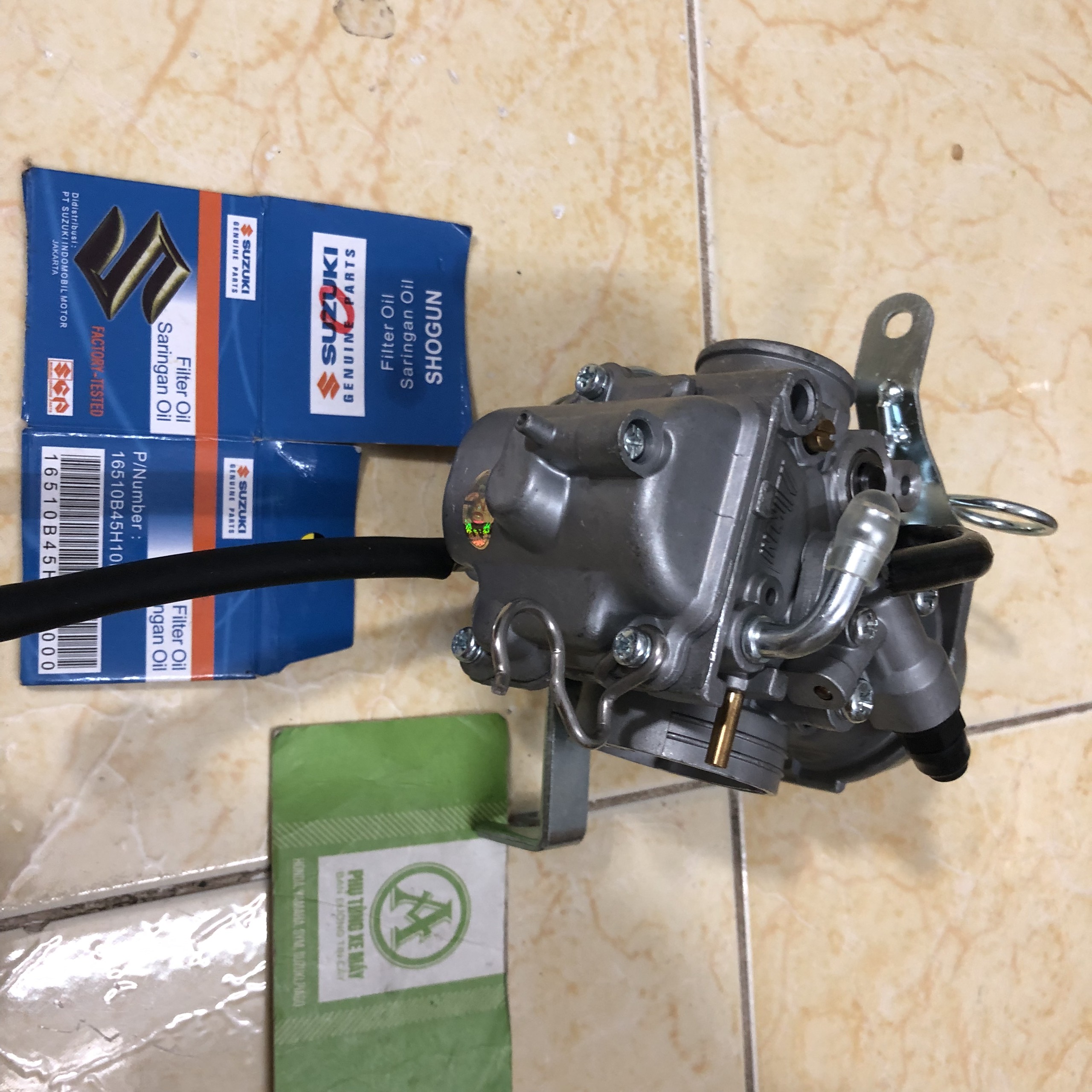 Bình Xăng Con Suzuki Hayate 125