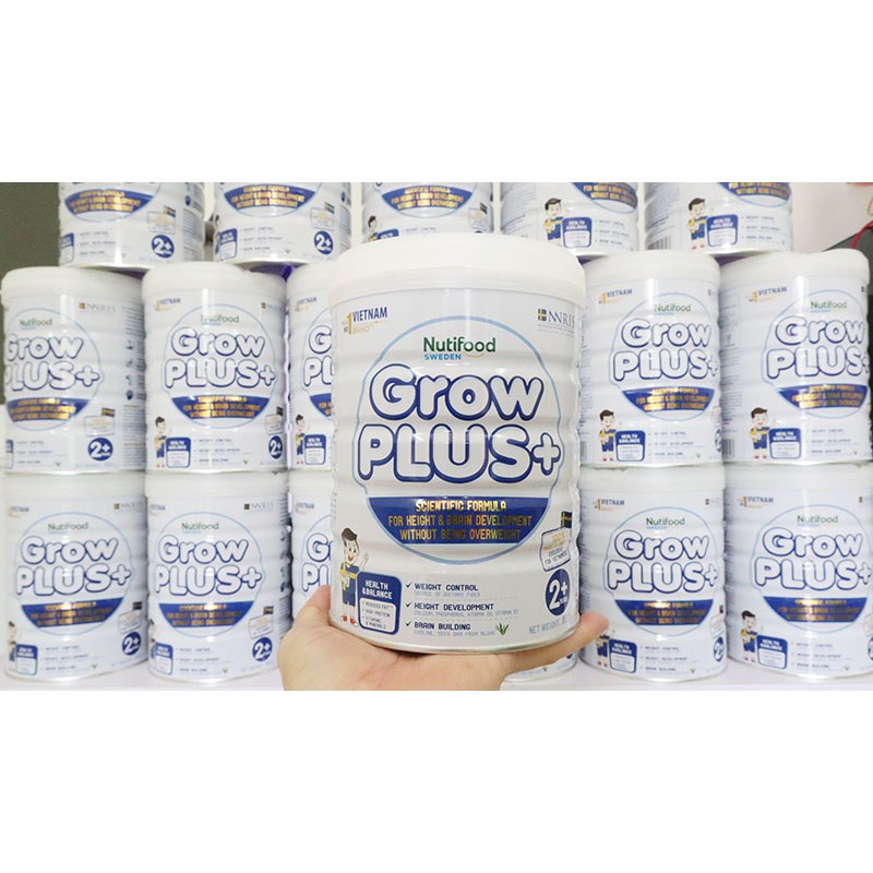 [HCM]Sữa Bột GROW PLUS TRẮNG  850G (trẻ 2 tuổi trở lên)