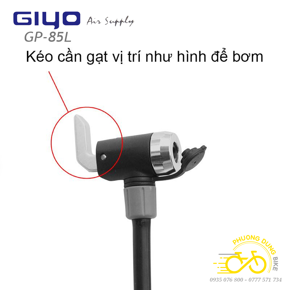 High-Quality Mini Bicycle Pump Giyo Gp 85L