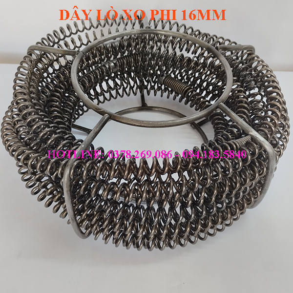 Dây thông cống lò xo Phi 16 dài 15m dùng máy khoan💰FREESHIP💰