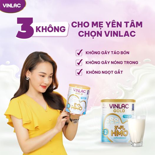 Sữa bột Vinlac Gold HMO số 2 lon 300g