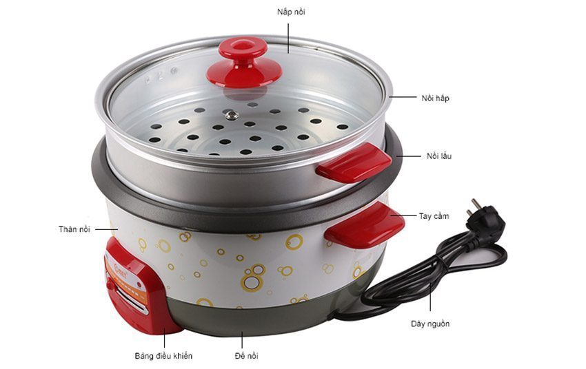 Lẩu điện Comet CM7731 1300W