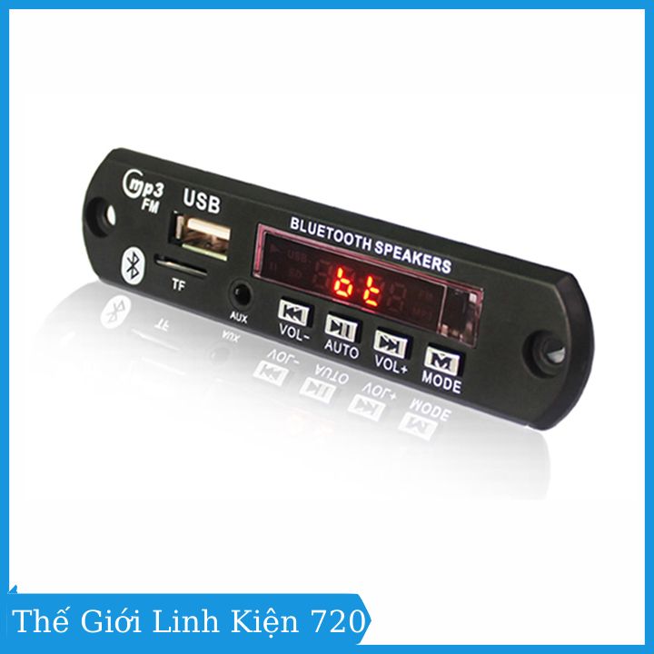 Mạch giải mã MP3có BLUETOOTH 7-12VDC