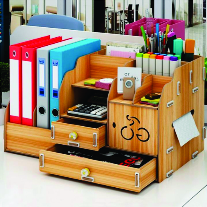 Kệ sách gỗ để bàn VP03