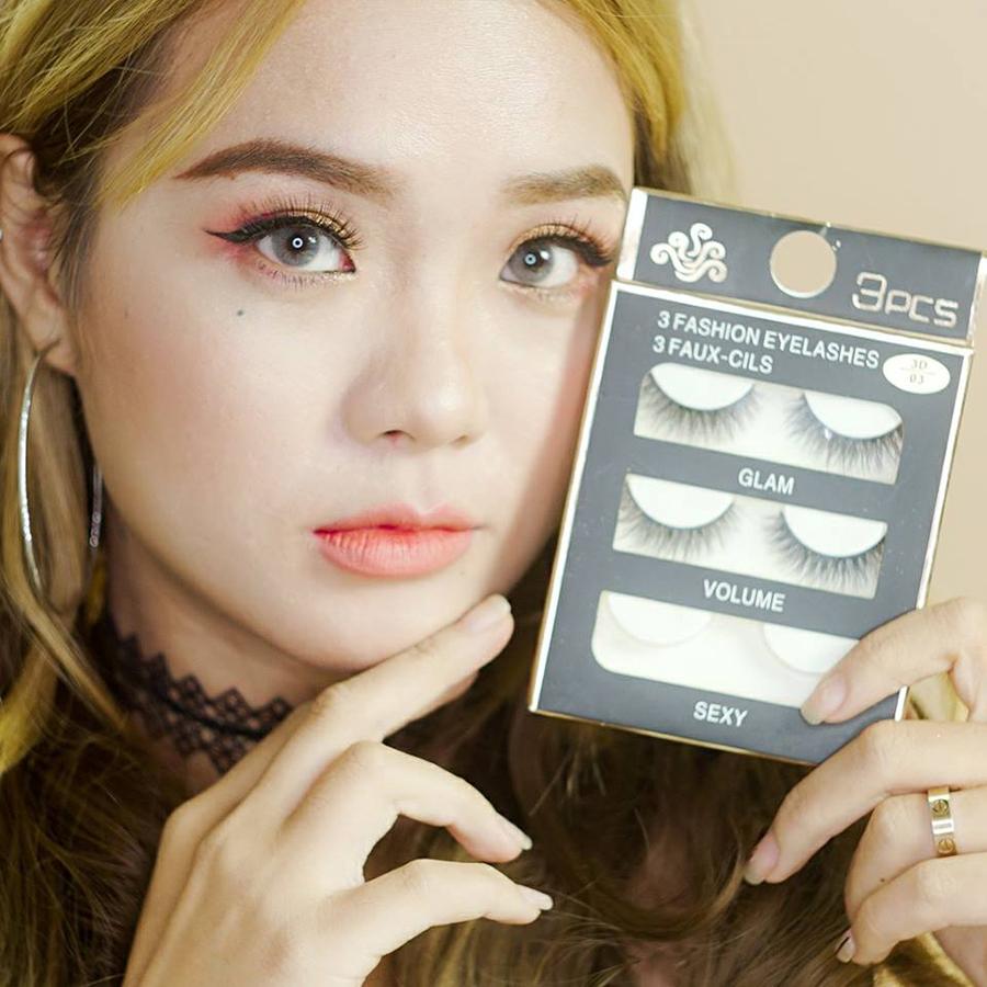 Lông mi chồn 3 Fashion Eyelashes 3 Faux (Dày mi L6)