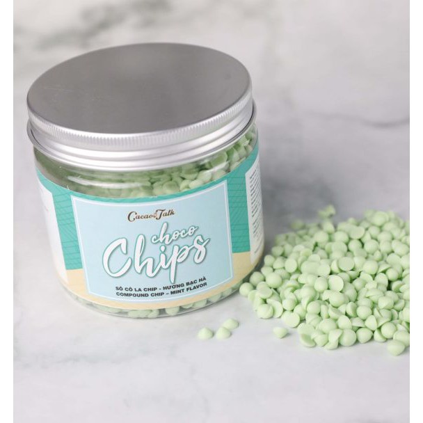 Sô Cô La Chíp Bạc Hà Cacao Talk Gói Chia 100gr