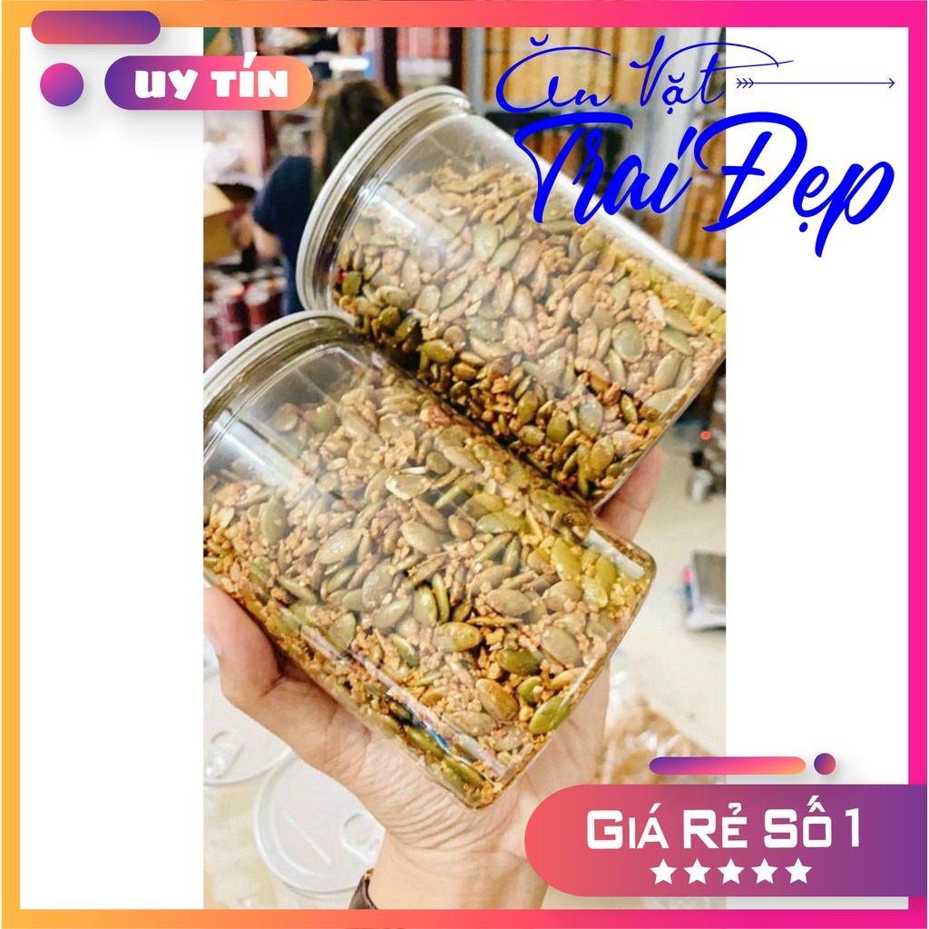 Hạt Bí Tỏi Ớt Trai Đẹp 500G