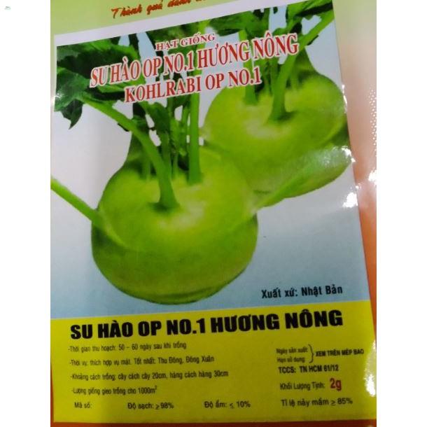 HẠT CỦ SU HÀO XANH - GÓI 2 GRAM