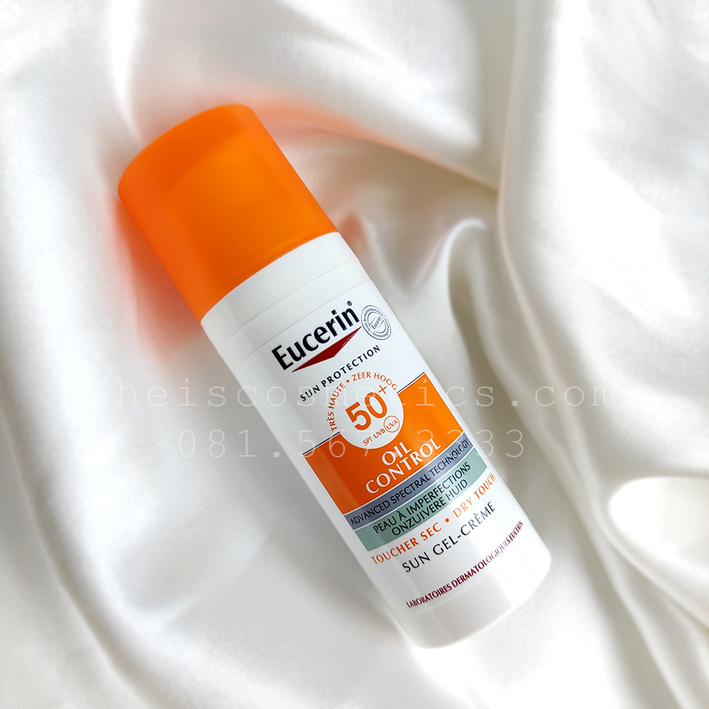 Kem chống nắng kiềm dầu Eucerin Oil Control Dry Touch SPF50+
