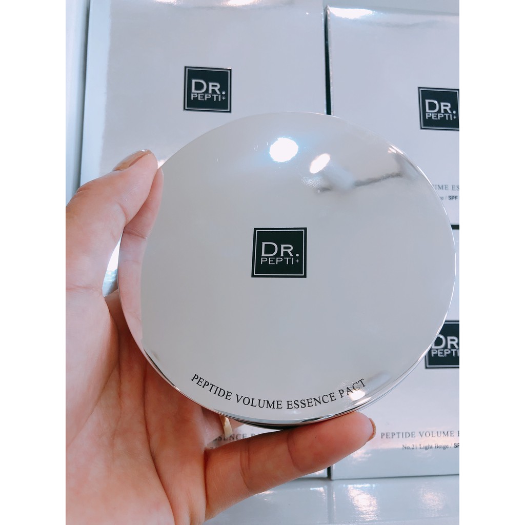Phấn Tươi Nước DR.PEPTI Volume Essence Pact