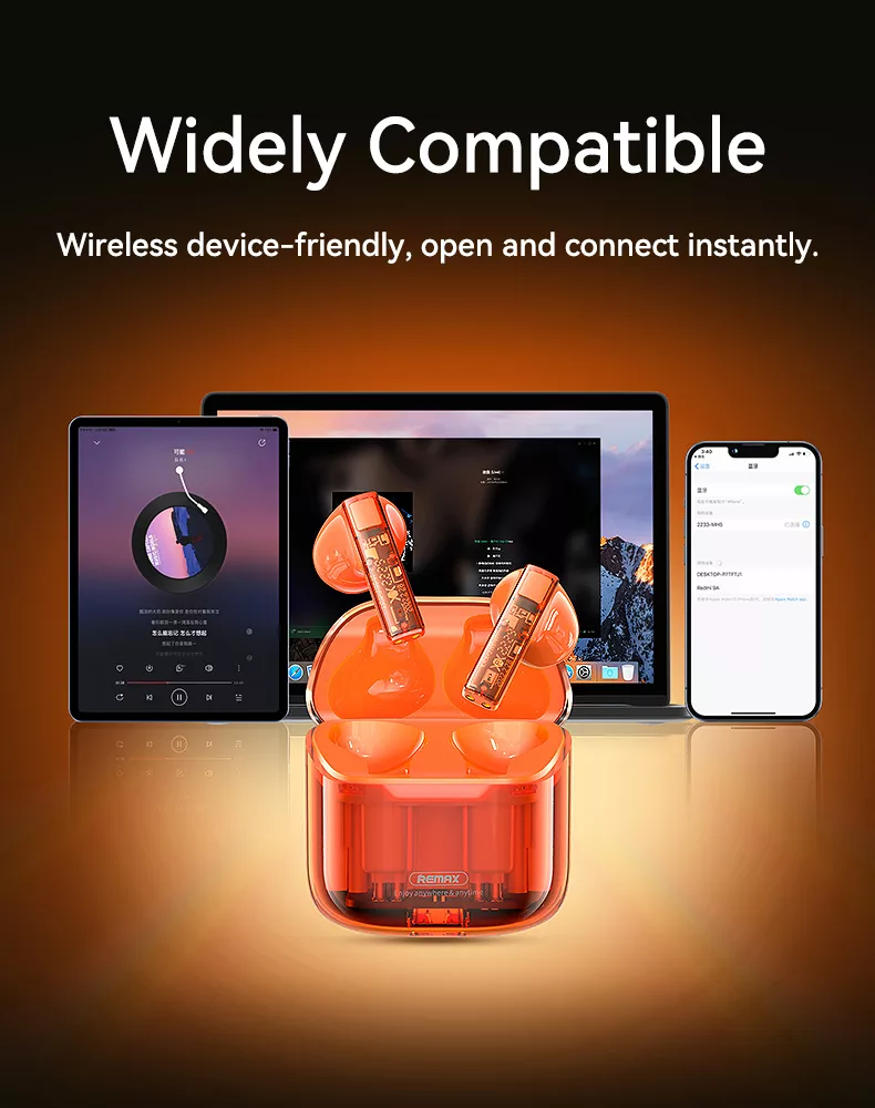 Tai nghe Bluetooth TWS Remax Cozybuds 6C V5.3, Tăng giảm Volumn, Không độ trễ - Nhất Tín Computer