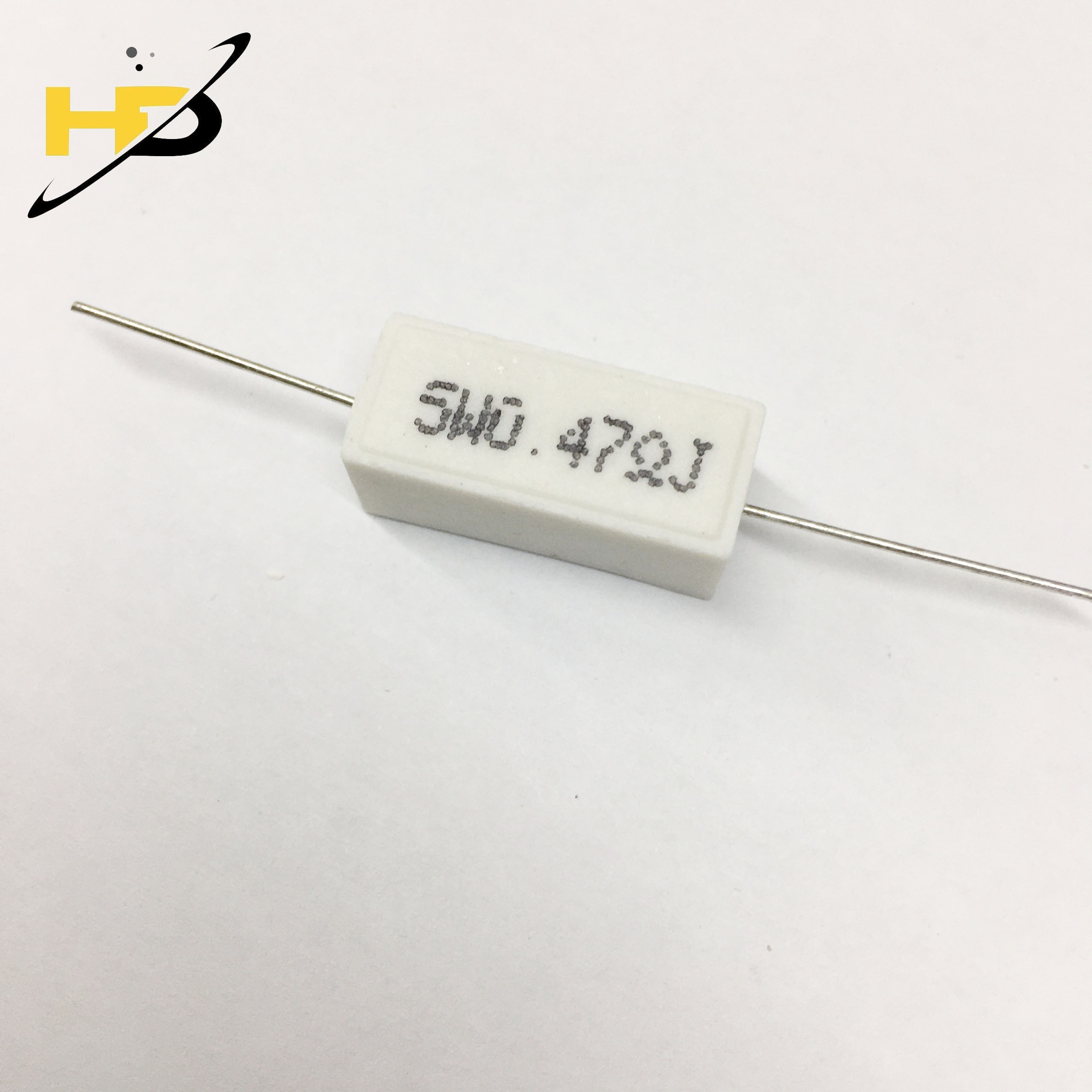 Set 10 Chiếc Điện trở sứ 0.47R 5W,Linh Kiện Chất Lượng, Điện Trở Công Suất