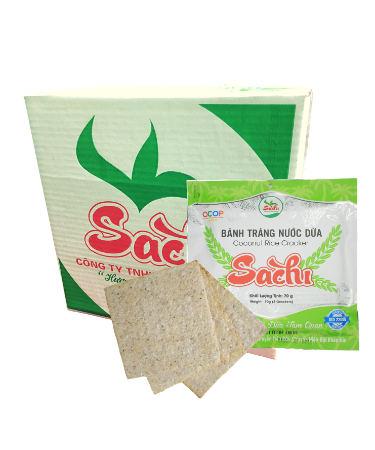 Bánh tráng nước dừa Tam Quan