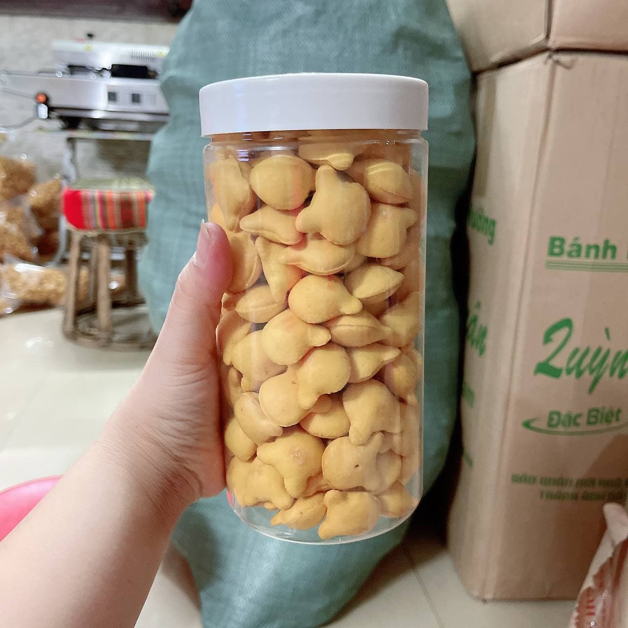1kg - 500g bánh gấu nhân sữa