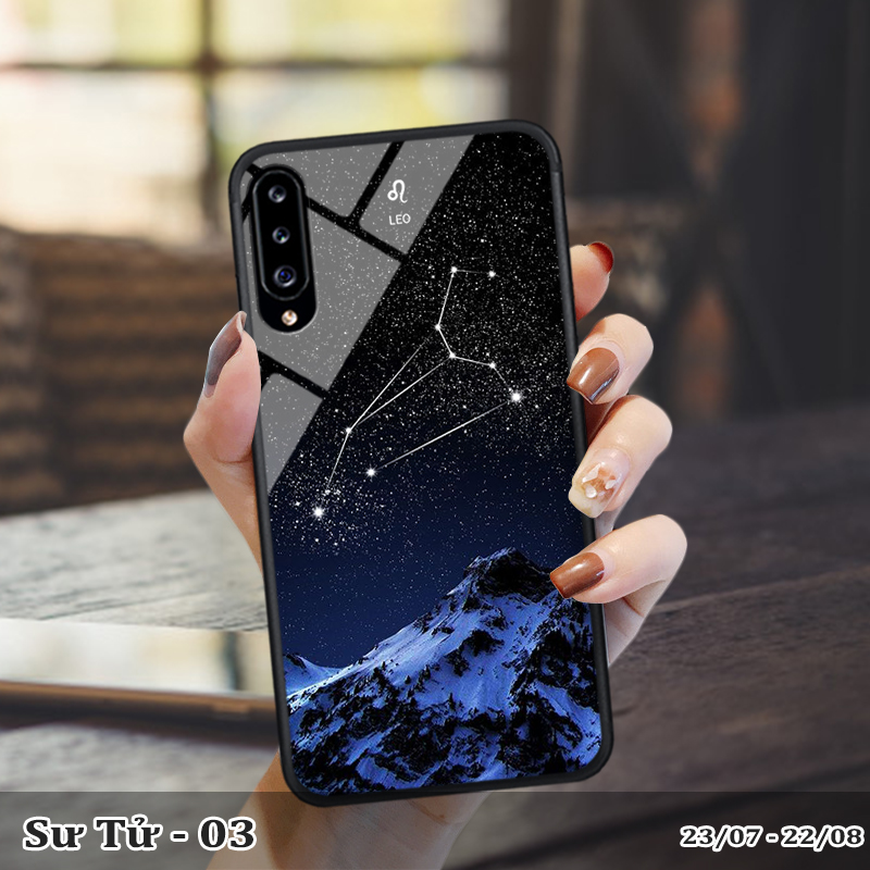 Ốp kính SAMSUNG A30s in cung hoàng đạo