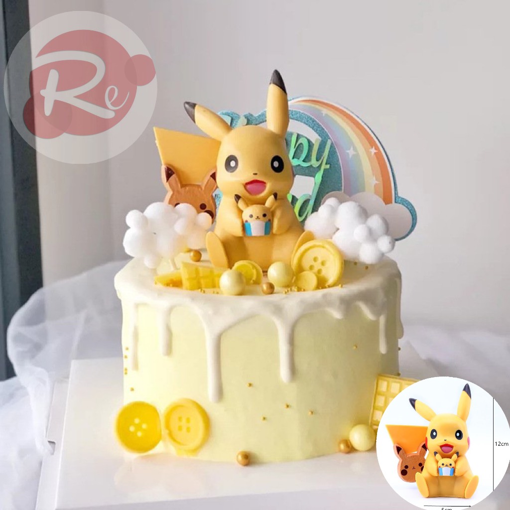 Pikachu - Trang trí bánh sinh nhật bánh kem