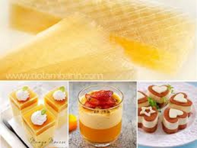 10 lá Gelatine Ewald Đức (37gram)