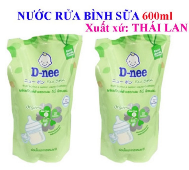 Nước rửa bình sữa dnee 600 ml Thái Lan