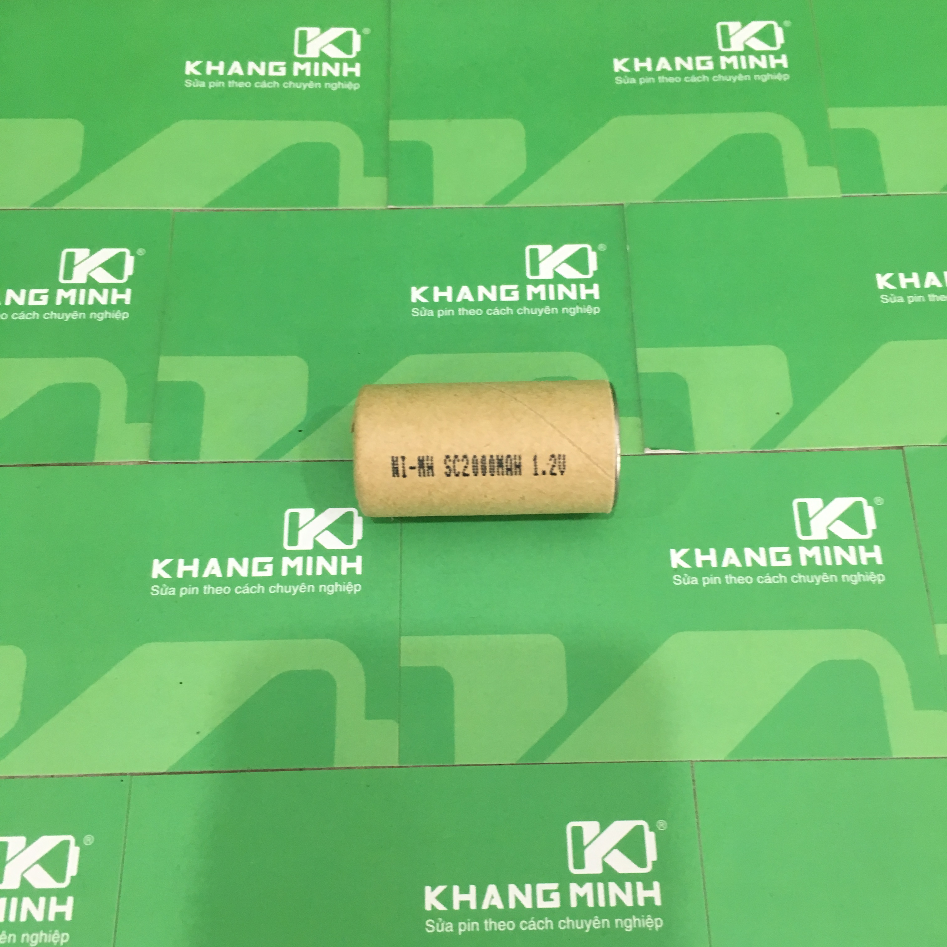 Pin 1.2V Ni-Mh SC, dùng cho pin Robot hút bụi, máy khoan