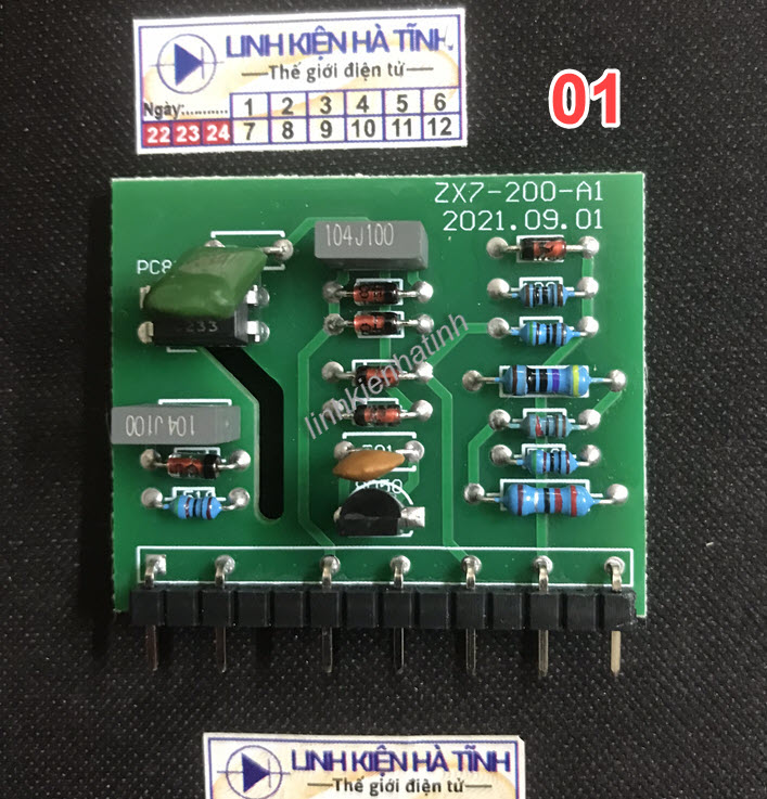 Mạch dao động nguồn máy hàn bo nguồn máy hàn uc2845 uc3843 uc3845